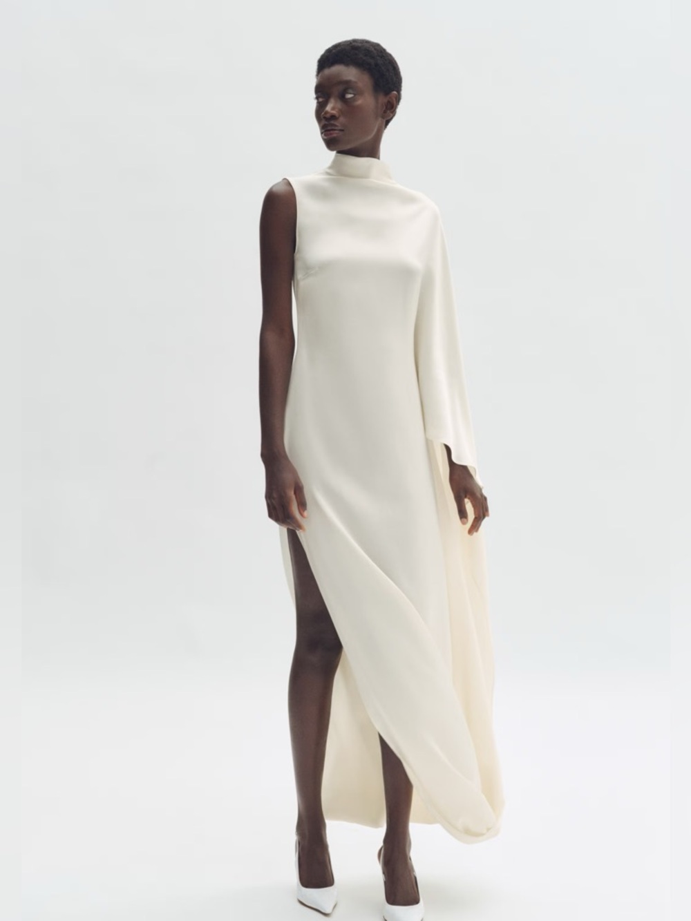 Stella McCartney H&M Satin Cape Dress - Picture 2 of 2